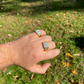 14K Yellow Gold Hip Hop Iced Out Diamond Ring  customdiamjewel   