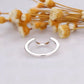 0.42CTW Real Round Cut Diamond U Shape Wedding Band  customdiamjewel   