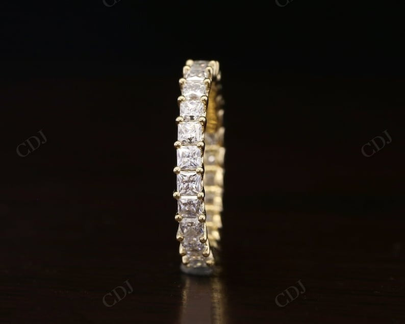 Full Eternity Wedding Band 2.50 carat Princess Cut Lab Grown Diamond  customdiamjewel   