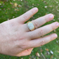 14K Yellow Gold Hip Hop Iced Out Diamond Ring  customdiamjewel   