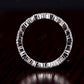 Marquise round lab grown diamond wedding band woman  customdiamjewel   