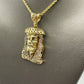 S925 Sterling Silver Custom Jesus Pendant hip hop jewelry CustomDiamJewel