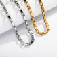14K Yellow Gold 6mm Box Chain hip hop jewelry CustomDiamJewel