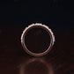 0.82CTW Baguette Round Cut Lab Grown Diamond Wedding Band  customdiamjewel   