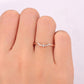 0.07CTW Natural Round Diamond Curved Women Wedding Band  customdiamjewel   