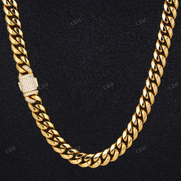 12mm Cuban Link Hip Hop Chain hip hop jewelry CustomDiamJewel