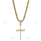 High Quality Round Cut Cross Design Diamond Hip Hop Pendant hip hop jewelry CustomDiamJewel