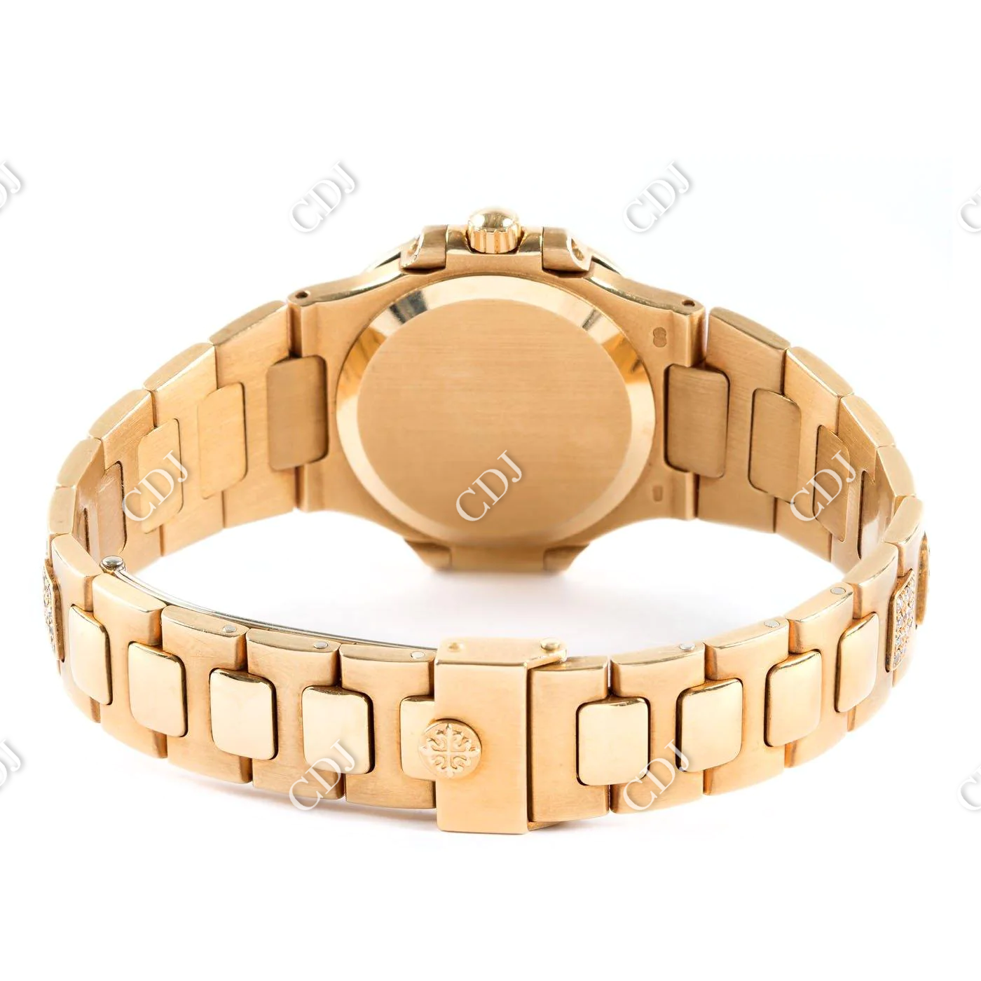 Patek Philippe Moissanite Bust Down ETA Swiss Watch For Women customdiamjewel