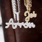 Full Ice Out Hip Hop Style Custom Name Latter Pendant For Rapper hip hop jewelry CustomDiamJewel