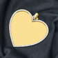 Silver Moissanite Heart Designed Pendant hip hop jewelry customdiamjewel