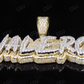 925 Silver Moissanite Valero Crown Pendant hip hop jewelry CustomDiamJewel