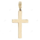 10K Yellow Gold Cross Lab Grown Diamond Pendant Hip Hop Pendent customdiamjewel