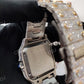 Customized Moissanite Diamond Cartier Watch customdiamjewel