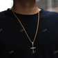 High Quality Round Cut Cross Design Diamond Hip Hop Pendant hip hop jewelry CustomDiamJewel