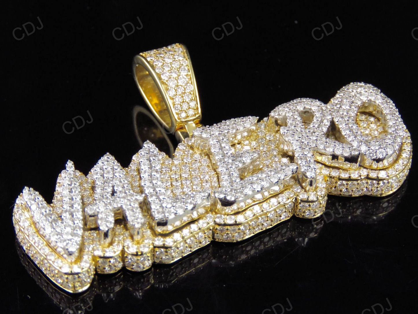 925 Silver Moissanite Valero Crown Pendant hip hop jewelry CustomDiamJewel