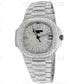 41mm Full White Patek Philippe Moissanite Diamond Watch For Men customdiamjewel