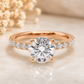 Lab Grown Diamond Rose Gold Stylish Ring