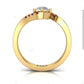 2.22 CTW Round Cut Prong Set Engagement Ring