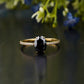 Oval Moissanite Diamond Bridal Ring