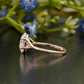 Pear Lab-Grown Diamond Split Shank Ring customdiamjewel