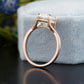 Pear Lab-Grown Diamond Split Shank Ring customdiamjewel