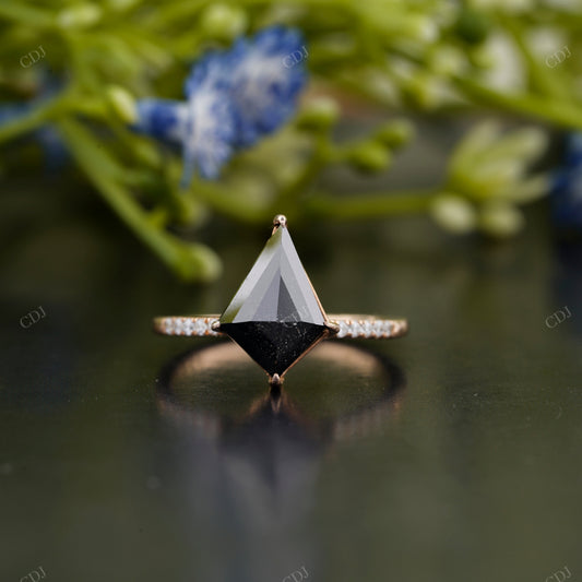 Kite Cut Lab-Grown Diamond Ring