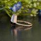 Kite Cut Moissanite Diamond Ring customdiamjewel
