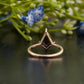 Kite Cut Moissanite Diamond Ring customdiamjewel