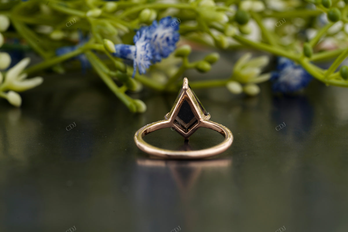 Kite Cut Moissanite Diamond Ring customdiamjewel