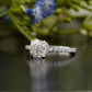 Cushion Lab-Grown Diamond Solitaire Ring