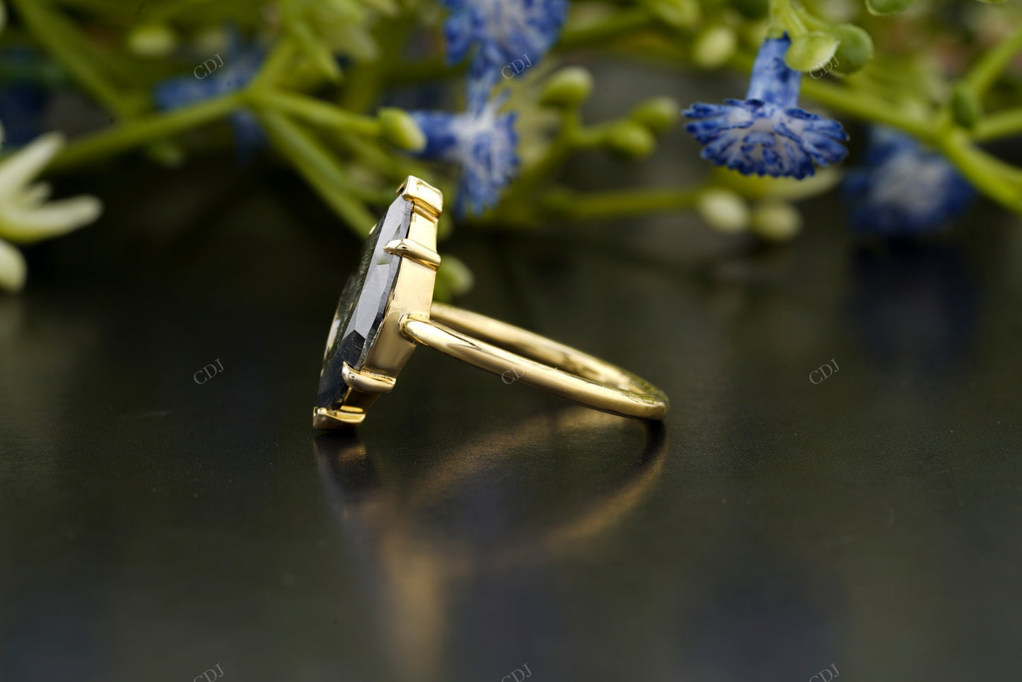 Marquise Cut Lab-Grown Diamond Ring
