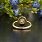 Rose Cut Lab-Grown Diamond Bezel Ring customdiamjewel