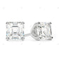 Asscher Cut CVD Diamond Stud Earrings For Women