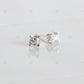 Asscher Cut CVD Diamond Stud Earrings For Women