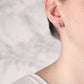 Pear Shape Lab Grown Diamond Stud Earrings