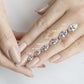 Marquise Cut White Gold Lab Grown Diamond Earrings