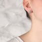 Princess Cut Bubble Prong Lab Grown Diamond Earrings