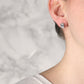 Oval Shape White Gold Lab Diamond Earrings
