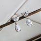 Marquise Bloom Gold Lab Grown Diamond Drop Earrings