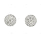 Luxury White Gold Lab Grown Diamond Stud Earrings hip hop jewelry customdiamjewel