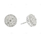 Luxury White Gold Lab Grown Diamond Stud Earrings hip hop jewelry customdiamjewel
