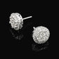 Luxury Yellow Gold Lab Diamond Stud Earrings hip hop jewelry customdiamjewel