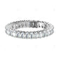1.24 CTW 14K White Gold Oval Cut Lab-Grown Shared Prong Eternity Band