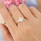 925 Pear Trilogy Lab Grown Diamond Ring