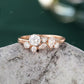 Lab-Grown Diamond Blossom Ring