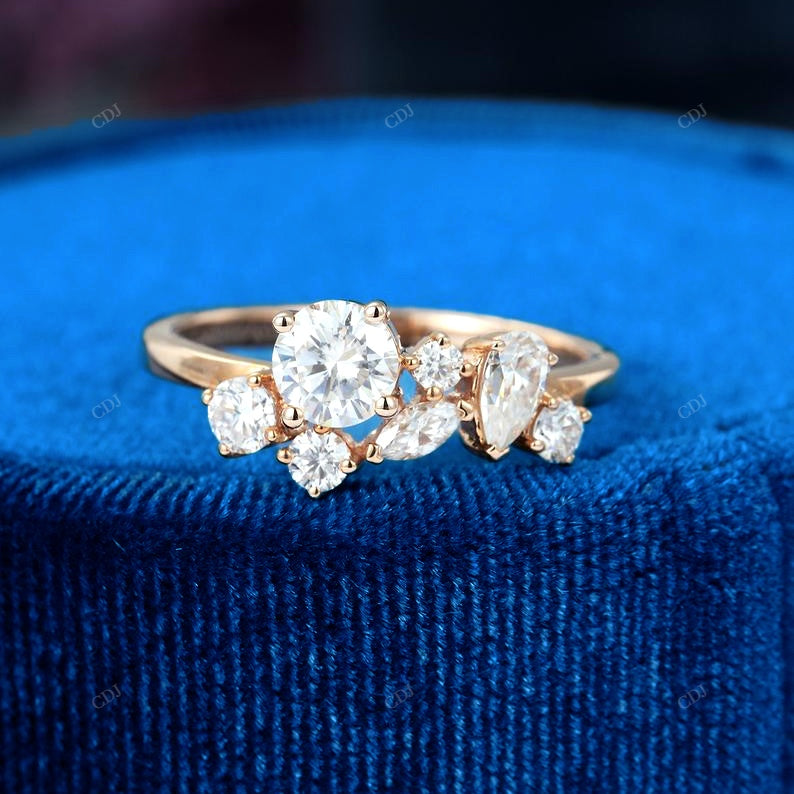 Lab-Grown Diamond Blossom Ring