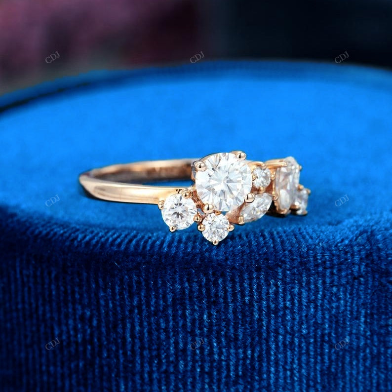 Lab-Grown Diamond Blossom Ring