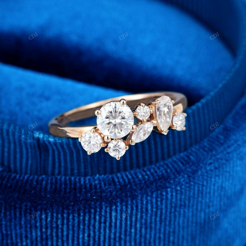 Lab-Grown Diamond Blossom Ring