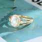 Oval Cut Lab-Grown Diamond Halo Ring