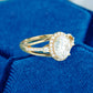 Oval Cut Lab-Grown Diamond Halo Ring